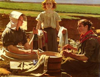 簡 尤金 佈蘭德 The Washerwomen's Lunch 簡 尤金 佈蘭德 The Washerwomen's Lunch